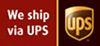 We Ship by UPS Logo