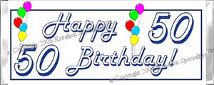 Happy Birthday 50 Candy Bar Wrapper sample 2