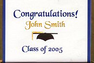 Congratulations Class candy wrapper KitKat sample front.