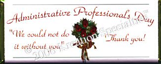 Professionals Day candy wrapper 3