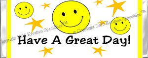 Have A Great Day candy bar wrap...