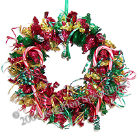 Christmas Candy Wreath