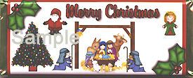 Merry Christmas Candy Wrapper sample