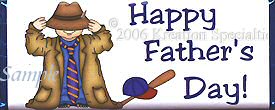 Father's Day Candy Wrapper  Sample #4