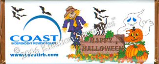 Halloween Corporate Logo Wrapper - 8 Front