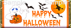 Happy Halloween Candy Wrapper2 sample