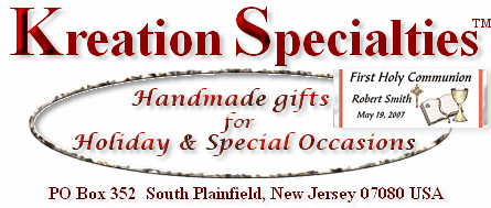 Copyright Logo 1997-2007 Kreation Specialties 