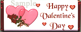 Valentine's Day Candy Wrapper #2 Sample