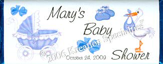 Baby Shower Boy  Favor- #2 Front