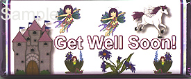 Girl Get Well Soon Candy Wrapper Front 4