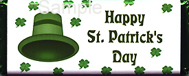 St. Patrick's Day Candy Bar Wrapper  -2 front
