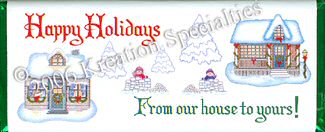Holidays From Our House  Wrapper -15  Front