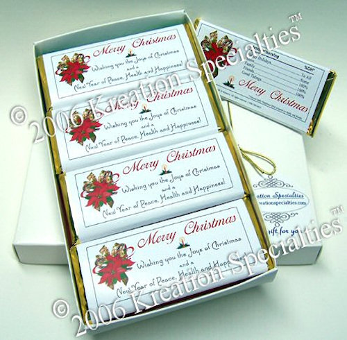Merry Christmas Chocolate Bar Gift Set -5