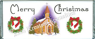 HMerry Christmas Church Wrapper -19  Front