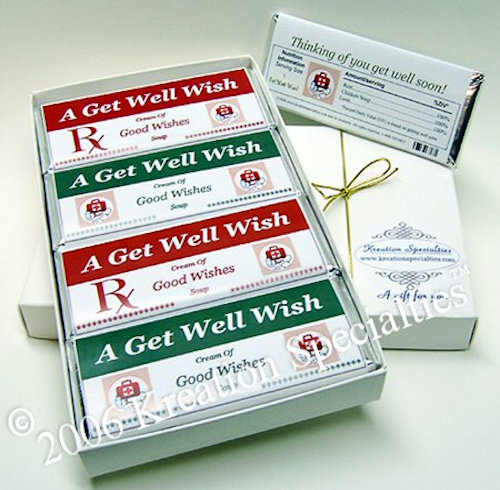 Get Well Chocolate Bar Gift Set