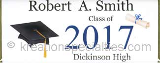 2019 Graduation Candy Wrapper -   3 Front