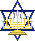 Hanukkah Star Candle Image