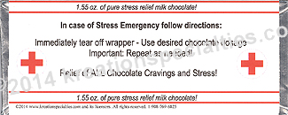 Hersheys® Stress Relief Bar -Back