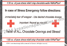 Emergency Stress KitKat® Wrapper-2 Back