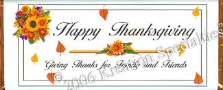 Thanksgiving Hersheys® Bar Wrapper 5  Front